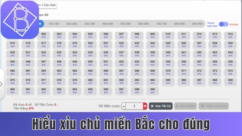 Hiểu xỉu chủ miền Bắc cho đúng